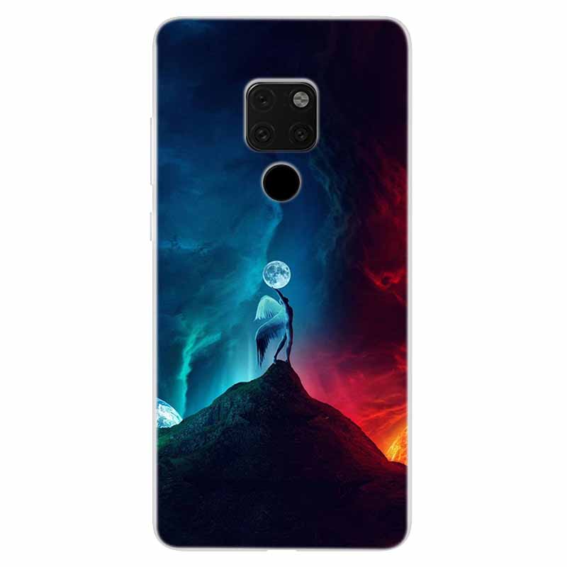 Phone Case For Huawei Mate 20 X Back Cover Case Clear TPU Soft Silicone Coque For Huawei Mate 20 X Case Mate20 X 20X Funda Capas