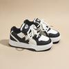 Platform White Shoes Women's New Heightening Versatile Casual Board Shoes Niche Retro Contrasting Sports Dad Trendy Shoes