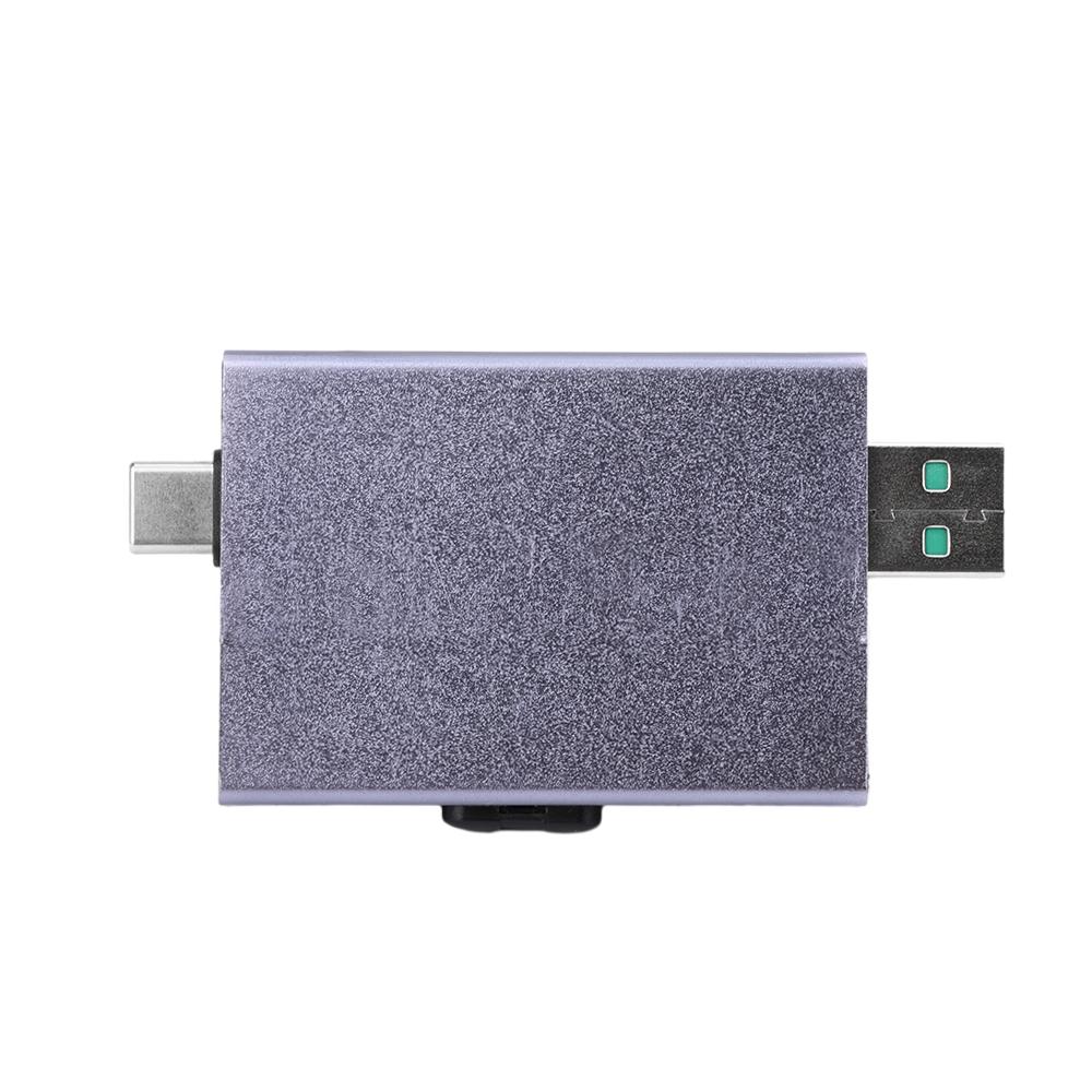 DC 4.5-50V USB+Type-C Tester LED Display Voltmeter Ammeter TYPE-C Fast Charge Detection Trigger Capacity Measurement