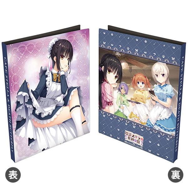 

Synthetic leather card file Stella and the Grim Seasons Cafe Reaper s Butterfly Four Natsume