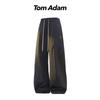 TOM ADAM Men's Loose Straight-Leg Casual Pants