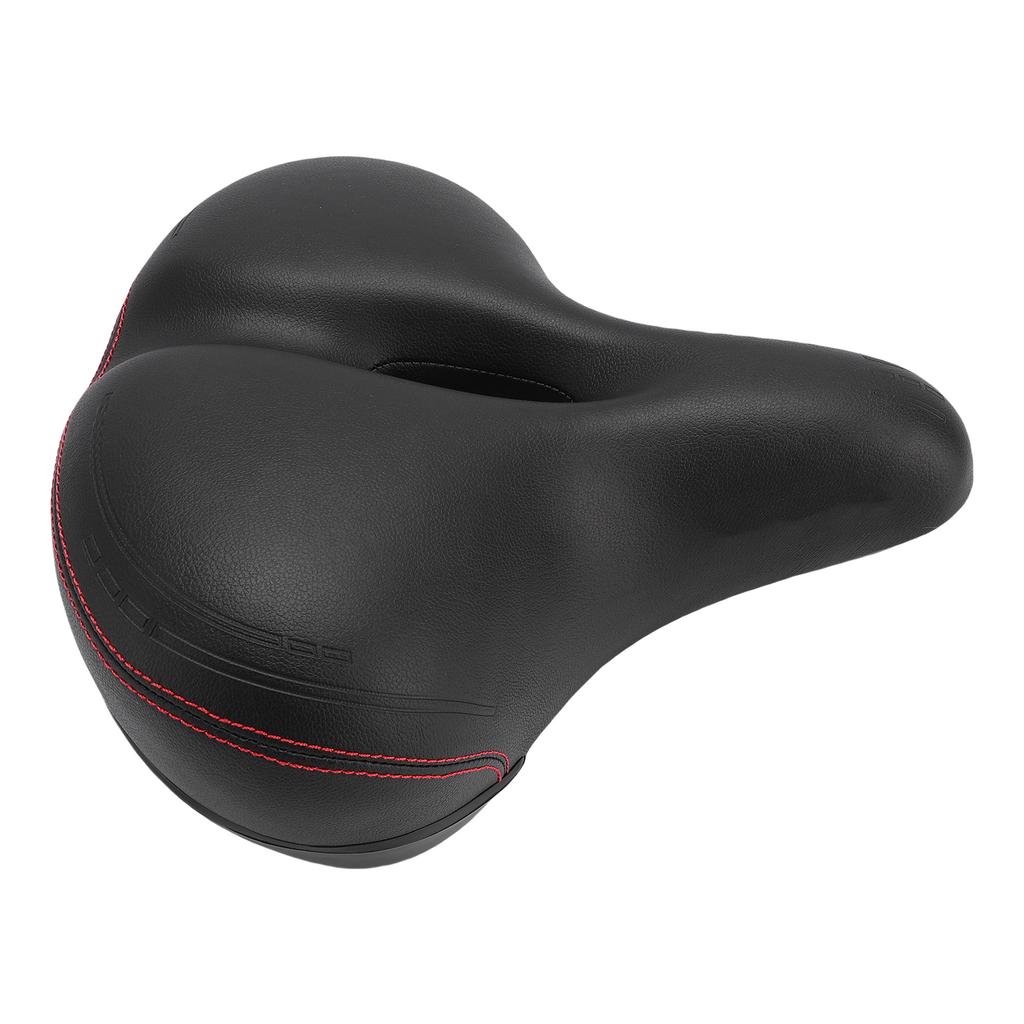 Bike Seat Cushion PU Leather Sponge Water Proof Universal Bike Saddle for Electric Bikes Folding Bikes Mountain Bikes