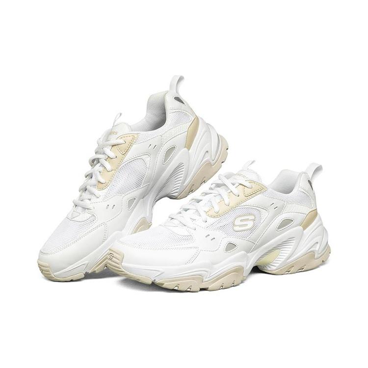 Skechers Stamina V2 Low Running Shoes White Men's 894003-OFWT