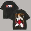 Hot Sale One Piece Boa Hancock Graphic Print T-Shirt Men Women Streetwear Hip Hop Harajuku Fashion Vintage Washed Cotton Summer New Tee Oversized Top