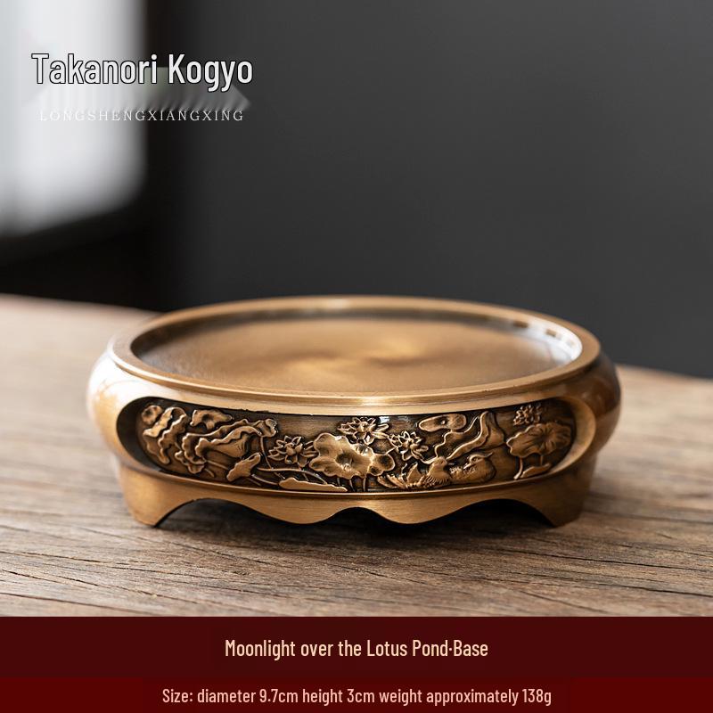 Antique Bronze Incense Burner for Indoor Use - Three-Legged Chinese Zen Aloeswood & Sandalwood Burner for Tea Ceremony & Aromatherapy.