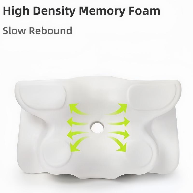 Large Ergonomic Cervical Pillow Memory Foam Sleeping Pillow Butterfly Shape Orthopedic Pillow Improve Sleep Quality