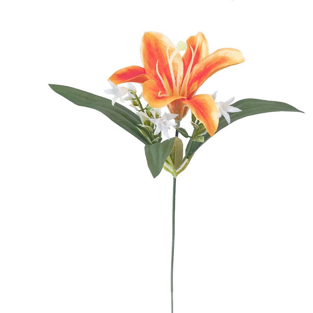 Real Touch Simulated Flower Handmade Silk Fake Bouquets Artificial Flower Branch  Window Display