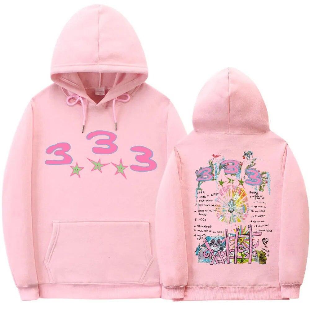 Bladee 333 Hip Hop Trend Skate Drain Gang Hoodie Tops Unisex Hipster Casual Sweatshirt Unisex Women Fashion Artistic Sense Hoodies