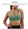 Women's High-Intensity Shockproof Cutout Sports Bra for Yoga and Fitness