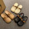 Fashion SmilePoP New Women Clogs Garden Slippers Outdoor EVA Beach Slippers Light Easy Clean Kitchen Shoes With Buckle Flat Slippers