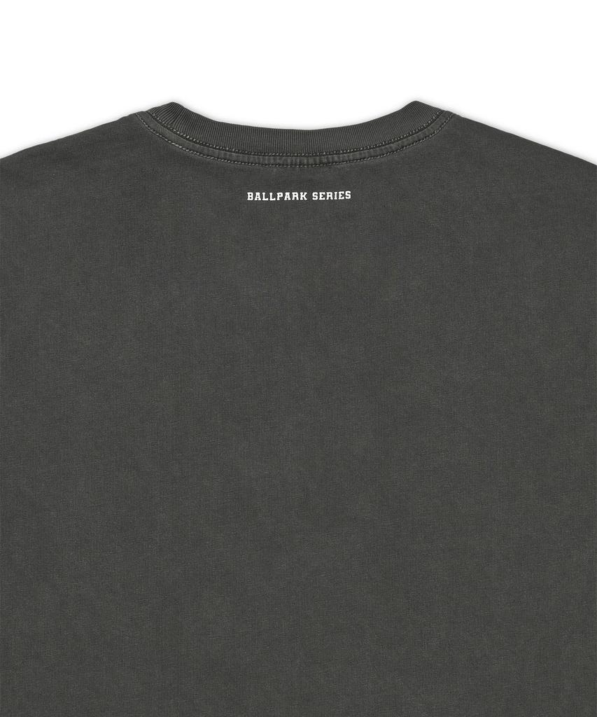 Hangugyaguwiwonhoe Mss X Kbo Ballpark Short Sleeve T-Shirt Charcoal Gray [Gwangju Kia Tigers]