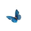 Year Super Fairy Ice Blue Butterfly Tassel Hairpin Female Mori Girl Bangs Side Duckbill Clip Hairpin