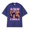 Retro Andy Emma DWTS Funny Dancing with The Stars Tshirt Fan Gift Men Women Clothing Fashion Cotton Short Sleeves Cozy T Shirts