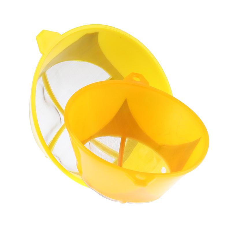 3Pcs Reusable Fine Paint Strainers Sieve Filter Cover Steel Mesh Net Plastic