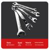 High-Quality Chrome Double-Head Open-End Wrench Set