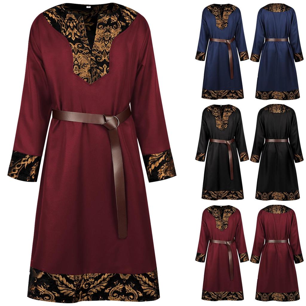 Men's Viking Medieval Renaissance Warrior Tunic