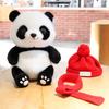Neujahrsmaskottchen Festlicher Panda Plüschtier Riesenpanda Puppe Stoffpuppe Chengdu Souvenir Geschenk