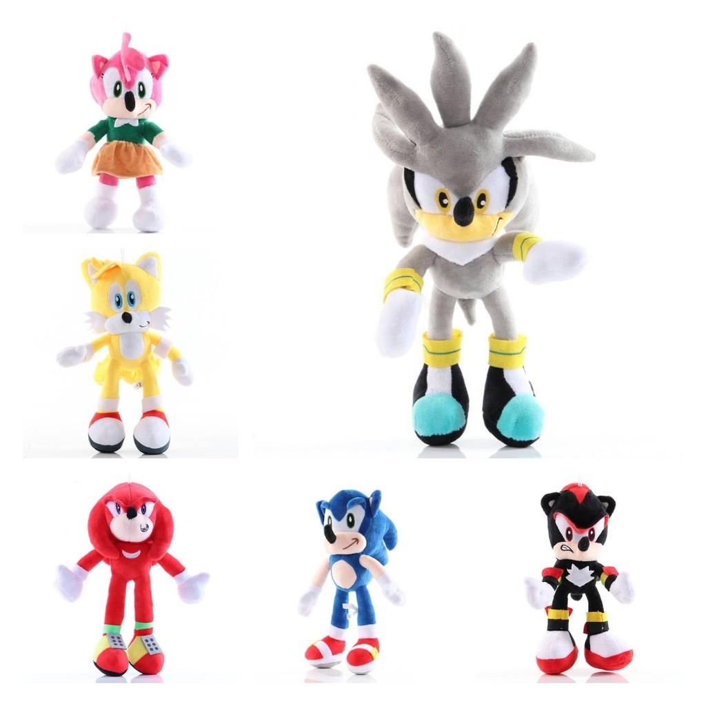 Super Soft Sonic Hedgehog Plush Toy 12 Inch Adorable Stuffed Animal For Kids