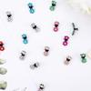 20Pcs Little Baby Girls HairBangs Mini Hair Claw Clip Hair Pin Rhinestone Hair Accessories Clips for Girls,Teens, Kids, Toddlers