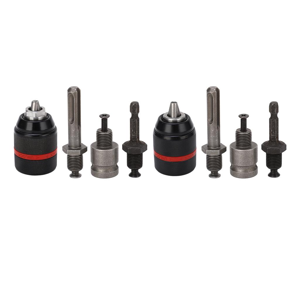 Bohrfutter, schlüssellos, selbstspannend, 1/2 Zoll, 2–13 mm Spannbereich, Schnellwechselwerkzeug