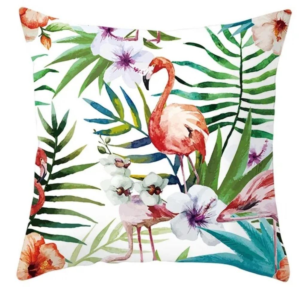Federa per cuscino per divano, federa per cuscino stampata, Stile Tropicale, Animale, uccello, pappagallo, decorazione d'interni