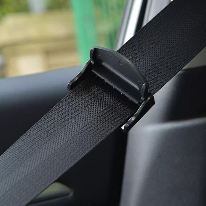 Universal Car Seat Belt Locking Device For Child Safety ABS Construction Easy Installation Safety Seat Belt Buckle