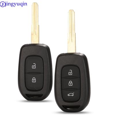 Jingyuqin Uzaktan Kumandalı Araba Anahtarı Renault İçin 2/3 Düğme Uzaktan Kumandalı Araba Anahtarı Kabuk Kılıfı