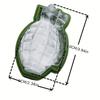 1 Silicone Grenade-Shaped Ice Mold, DIY Ice Cube Mold for Home Parties and Bars