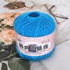6 adet 300g/10.56oz Pamuk Taranmış İplik Çok Renkli Makinede Yıkanabilir Örgü Tığ İşi İpliği Şallar Amigurumi, Bebek Battaniyeleri El Sanatları Malzemeleri İçin DIY İplik