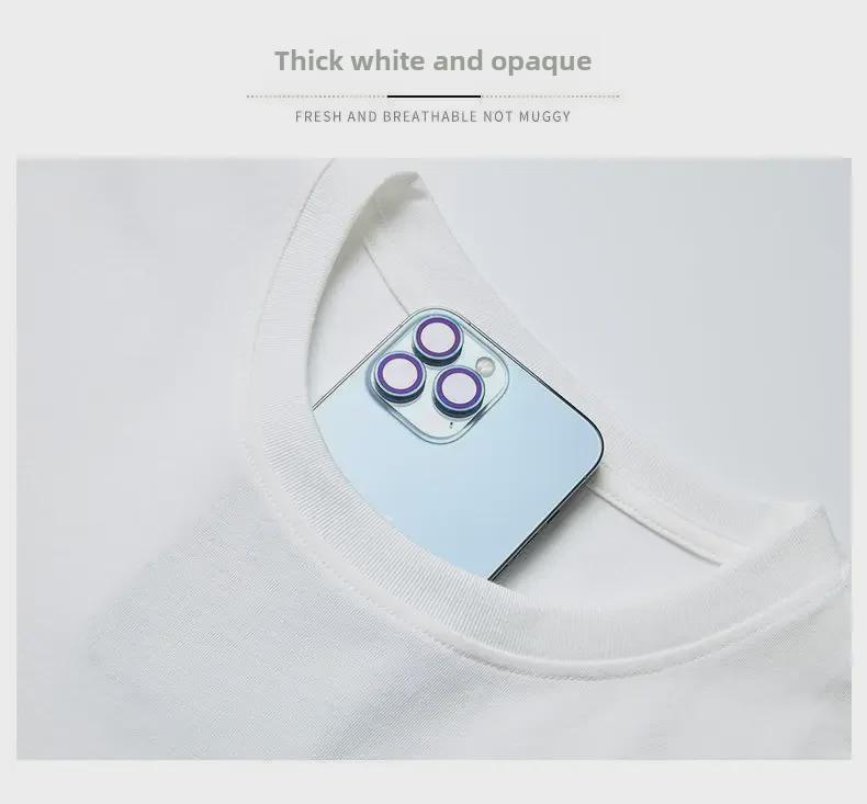 Men's Versatile Loose-Fit Heavyweight Cotton Printed Tee