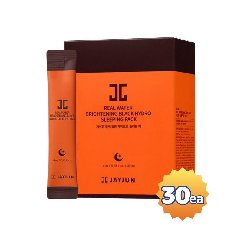 [Jayjun] Cosmetic Black Real Water Hydro Sleeping Pack (4ml x 30pcs)