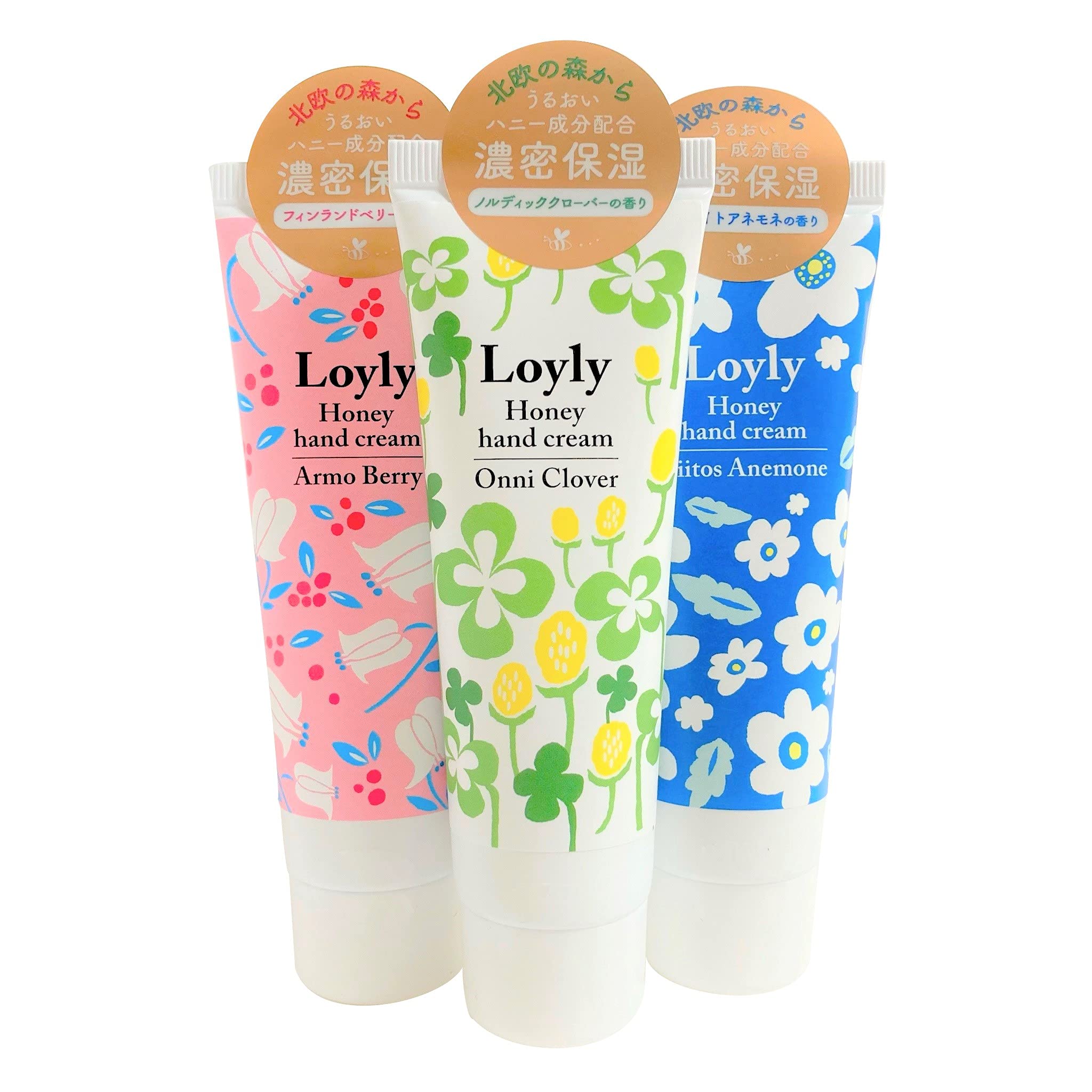 

Charlie Loyly Honey Hand Sauna Finnish White Nordic Available in 3 Flavors Anemone Cream, 50g, Feeling, Berry, Anemone, Clover, (White (Blue))