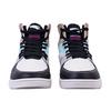 Slip Resistant Abrasion Resistant High Top Skateboard Shoes Men's White Gray Brown 112238067-4
