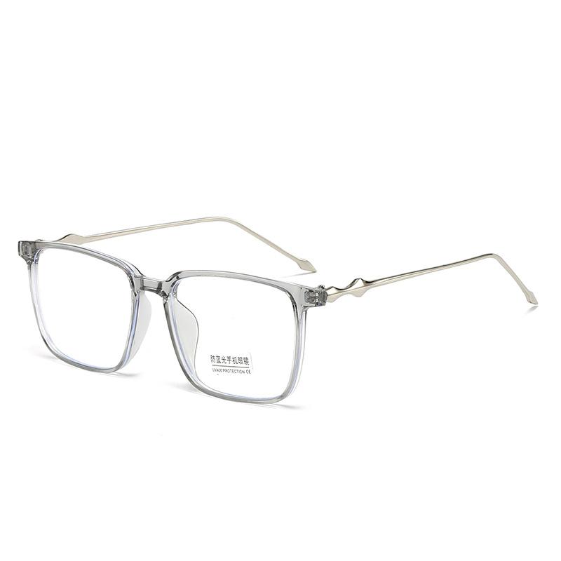 Transparent Square Computer Glasses Frame Women Men Anti Blue Light Rectangle Eyewear Blocking Optical Spectacle Eyeglasses