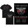 Van Halen 84 Tour T-Shirt Black New