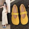 Fashion 2026 Spring Single Shoes Fashion Shallow Slip On Women Flat Shoes Ladies Casual Outdoor Ballerina Shoe