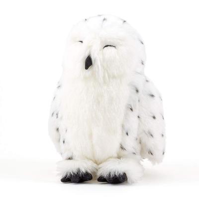 Calorata Snowy Owl Plush Toy Night Realistic Bird Animal Toy Doll Gift Present Birthday Christmas Present (Good Series/Soft Touch) (Twice Tested) /