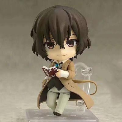 10CM Anime Bungo Stray Dogs Figure Dazai Osamu Nakajima Atsushi Figures 657# PVC Action Figures Collection Doll Toy Gift