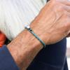 PIG & HEN Easy Ed Bracelet - Patina Green X Silver