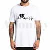 Border Collie Print Tshirt Hip Hop Girl Print Top Tees Harajuku Dog Cartoon Funny Kawaii Art Tshirts Men Fashion Summer Tshirts