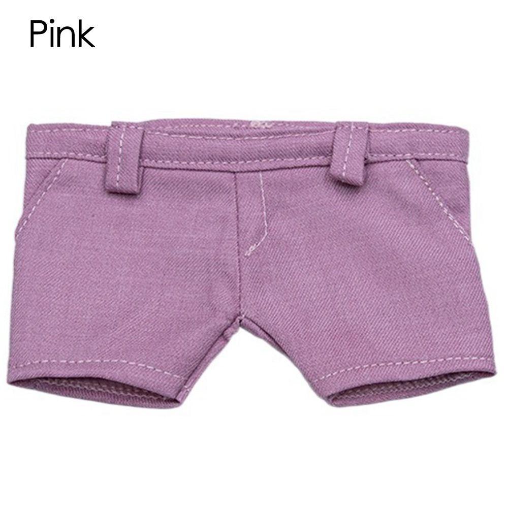 20cm Doll Fashion Jeans Pants Shorts Cotton Doll Suit Pants Trousers Clothes For Casual Wears Accessories Kids Toys