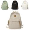 Nylon Minimalist Xm Letter Pattern Backpack For Students With Breathable Waterproof Design For Daily Use