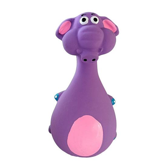 Latex Animal Dog Toy Squeaky Interactive Puppy Chew Toy Dog Teeth Cleaning Toy for Puppy Teething Boredom Relief