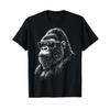 Gorilla Sunglasses T Shirt Vintage Versatile Fashion Breathable Stretched Homme Graphic Streetwear Top For Everyday Wear