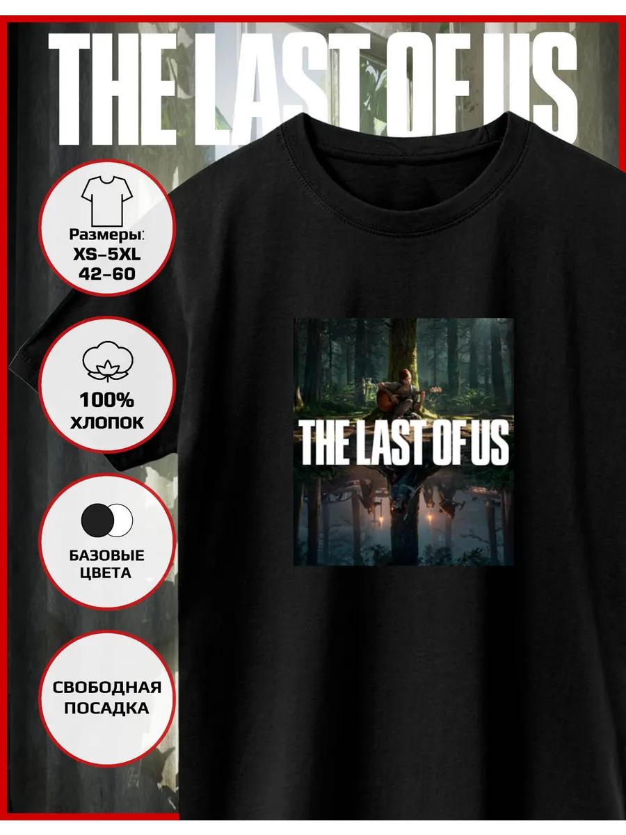 Straight T-shirt with the print of The last of us By the water XL