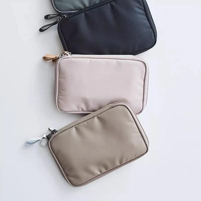 Creative Nylon Travel Passport Bag Business Fashion Men and Women Holding Document Wallet Mobile Phone Receipt Storage Bag