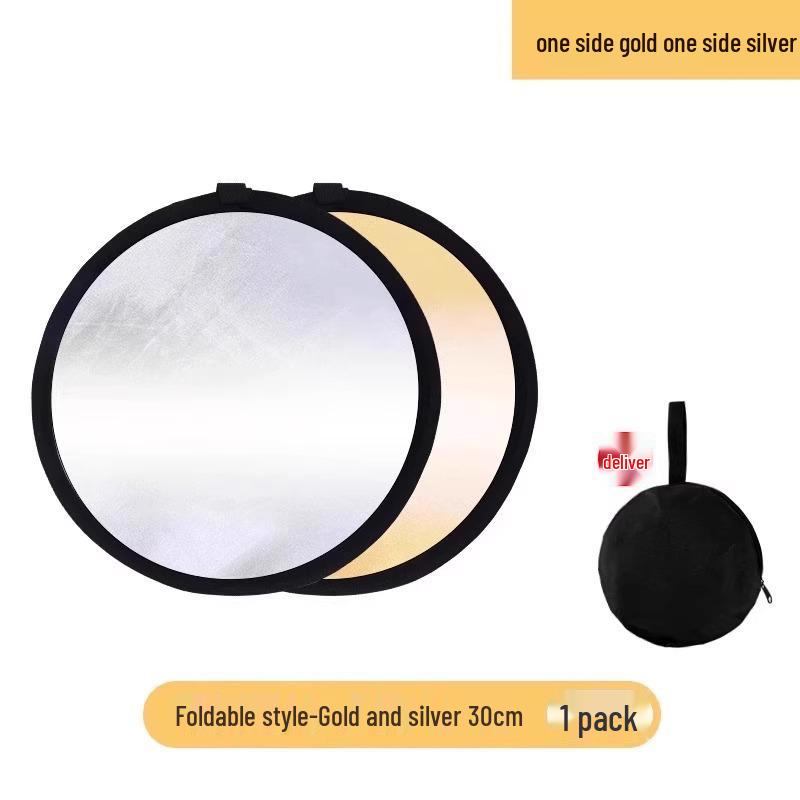 

Mini Foldable Reflector & Fill Light Board for Outdoor Photography and Selfies