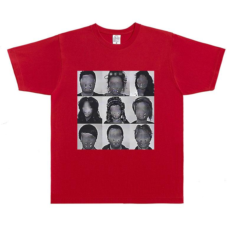 Rapper Ken Carson A Great Chaos Mugshot Tričko Rap Playboi Carti Opium Merch Trička Pánské Hip Hop Vintage Oversized Trička