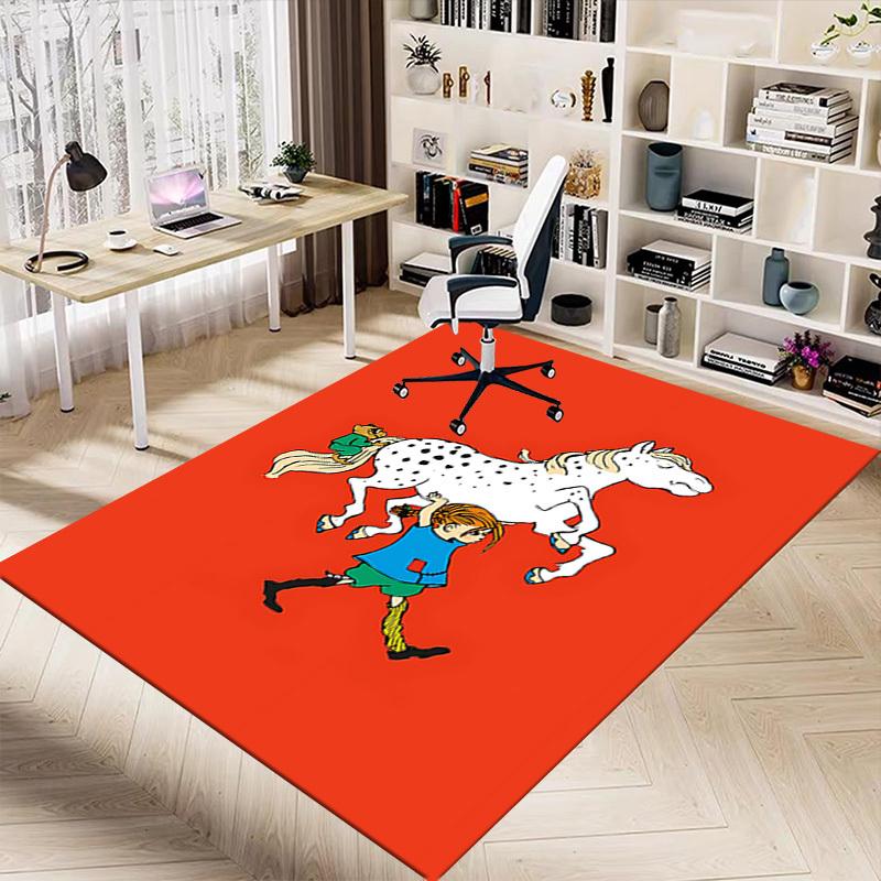 1PC Horse Bear Extra Large Non Slip Floor Carpet, Office, Family, Bedroom, Studio Large Area Rug Indoor Rugs