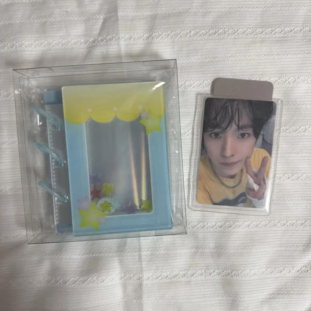 

Ncitwish Yushi Acrylic Shaker Binder Set Photocard Simple Opening